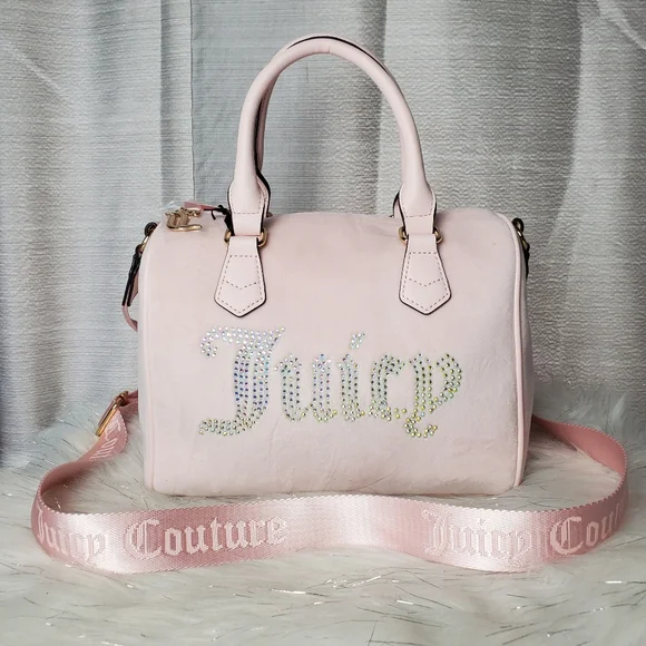 Juicy Couture | Bags | Juicy Couture Powder Blush Velour  display picture 2